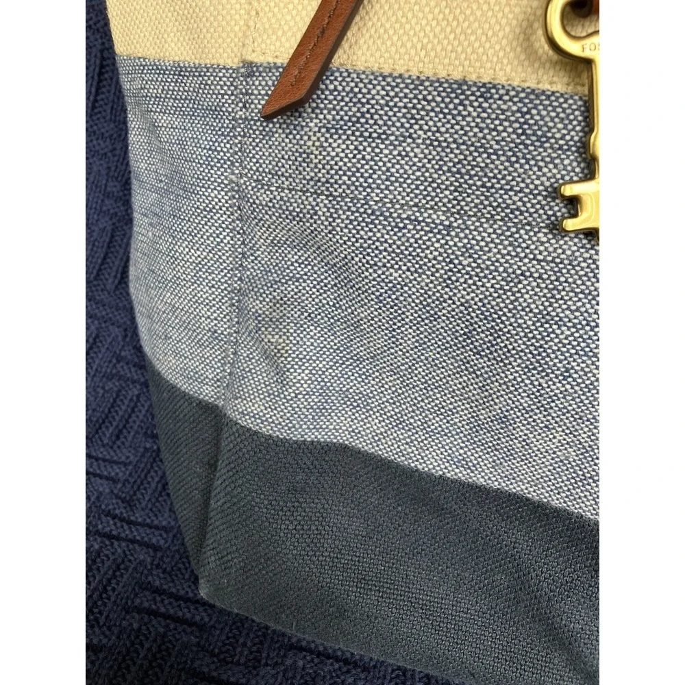 Fossil Bailey Color Block Tote Bag